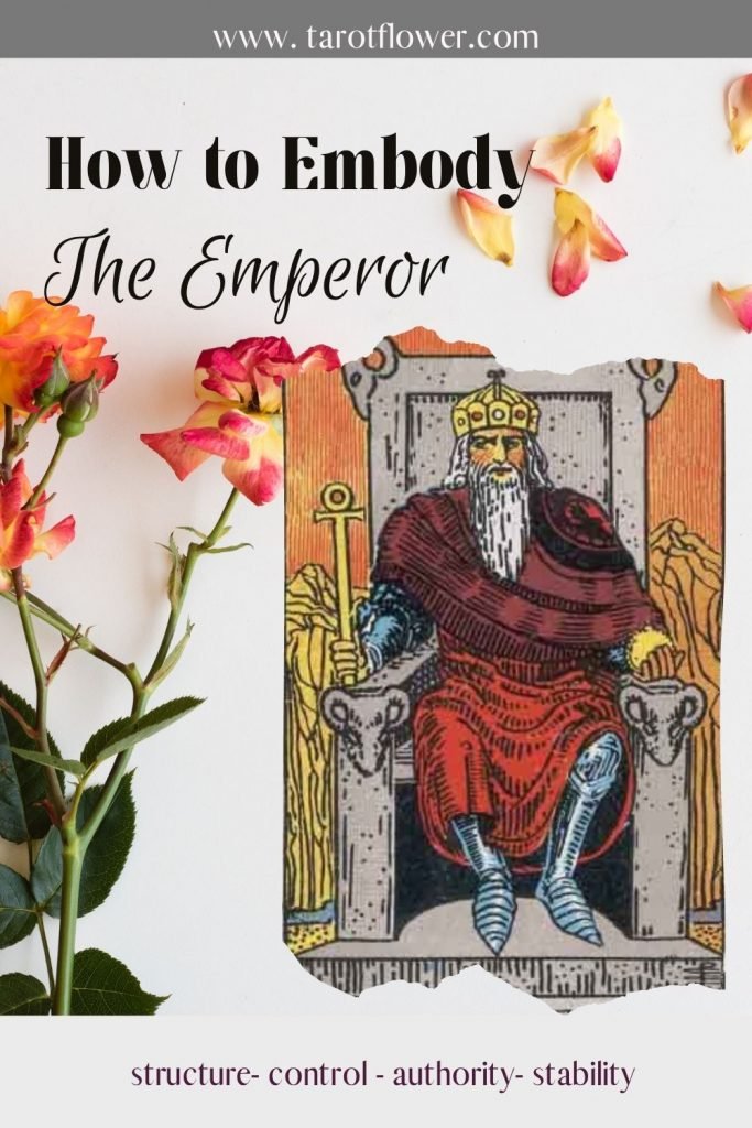 the emperor tarot card meanings major arcana rider waite deck