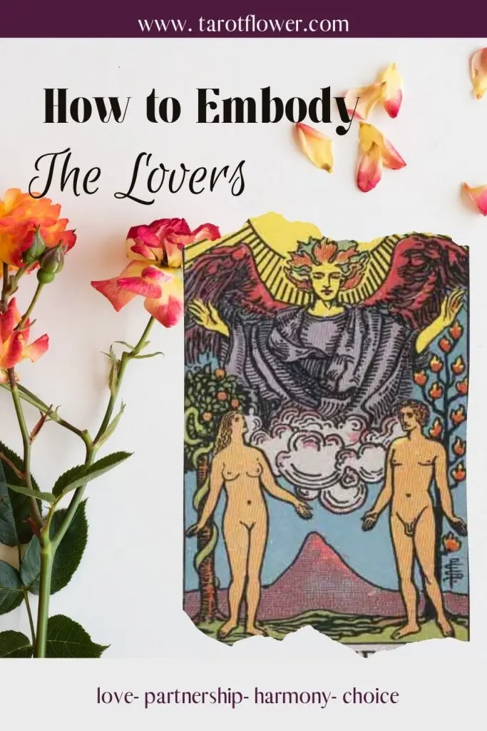 the lovers tarot card meanings major arcana rider waite