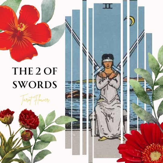 two of swords tarot card meaning rider waite