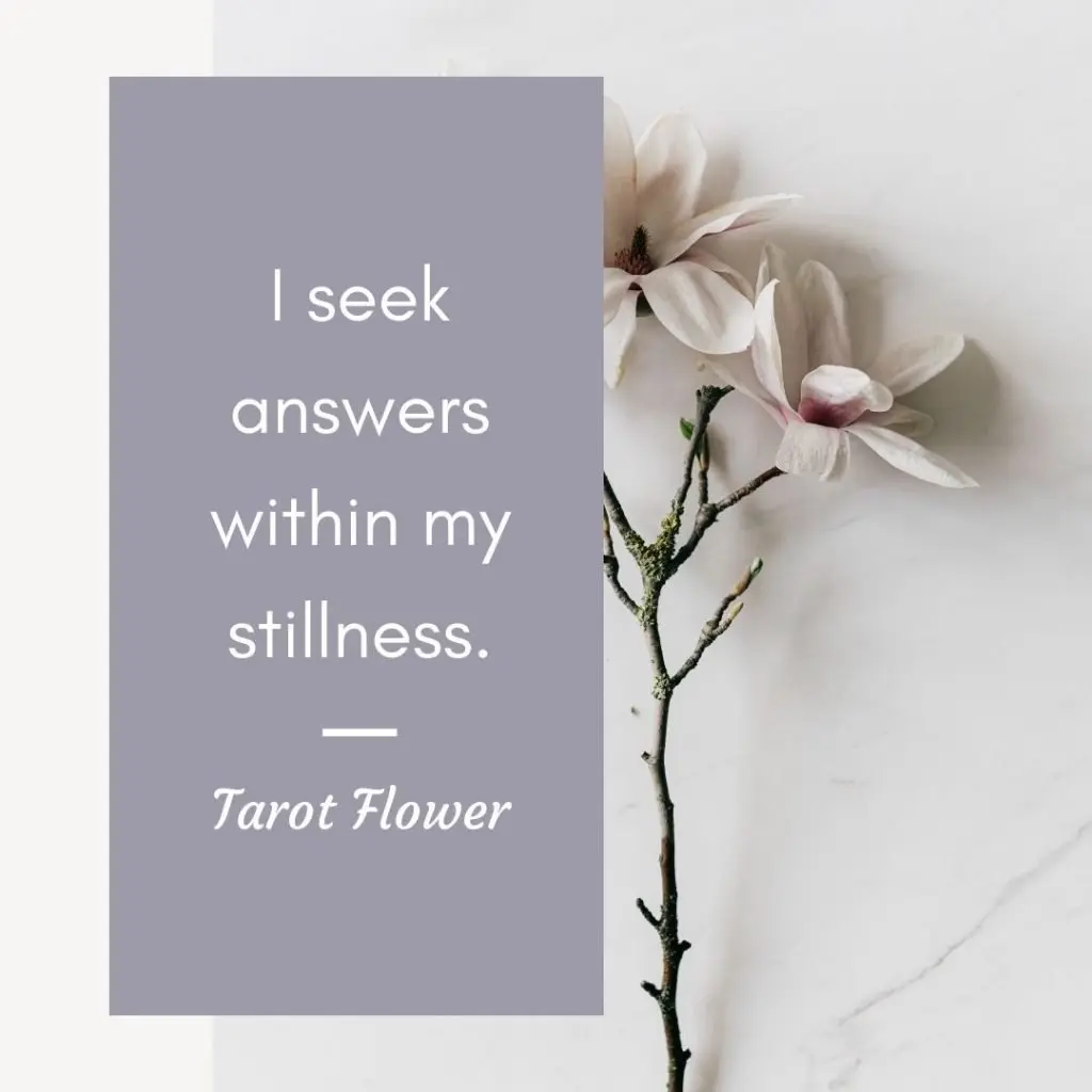 high priestess tarot card meanings affirmation embody