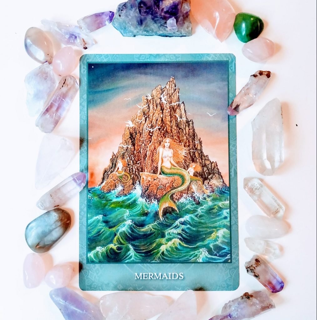 the mermaid mystic sisters oracle card