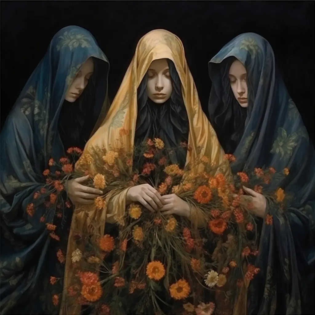 the wheel of fortune tarot card meaning, major arcana, Midjourney art by Vanessa Hylande