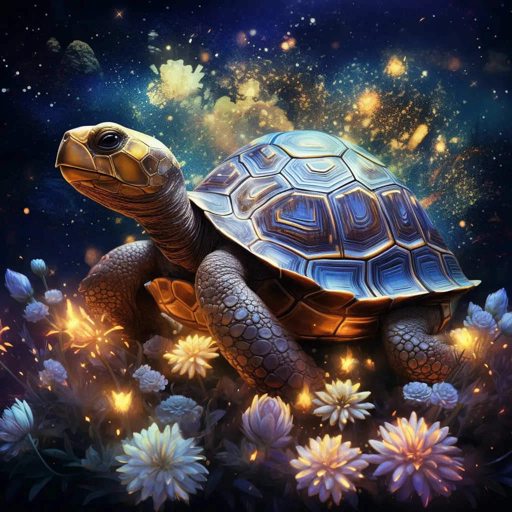 spirit animal turtle spirit animal tarot spirit animal spirit animal tarot, the hermit tarot card meaning, Midjourney art by Vanessa Hylande