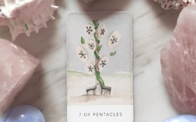 The Seven of Pentacles Tarot Card Meaning