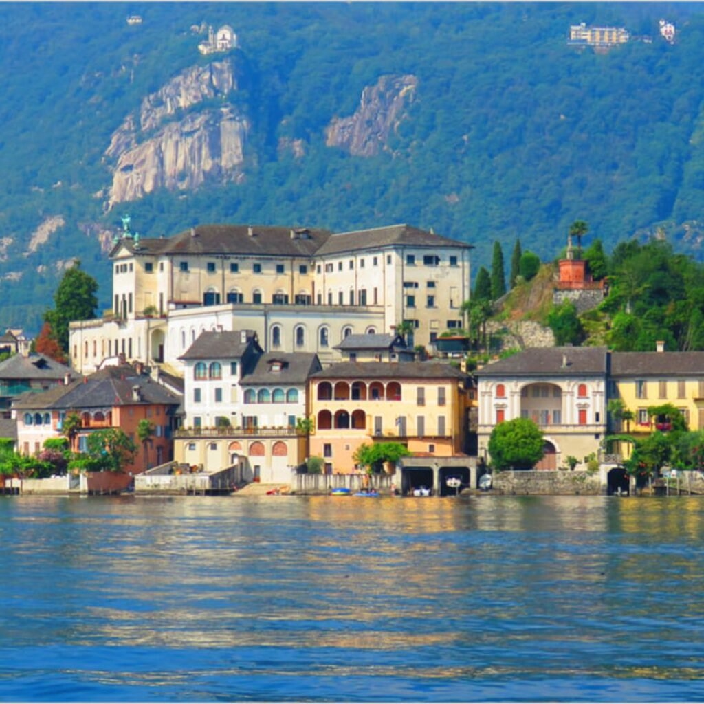 Lake Orta Lago d'Orta Piedmont Italy