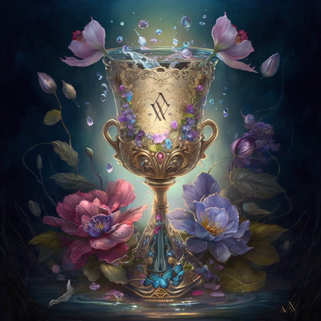 ace of cups tarot card meaning image by vanessa hylande