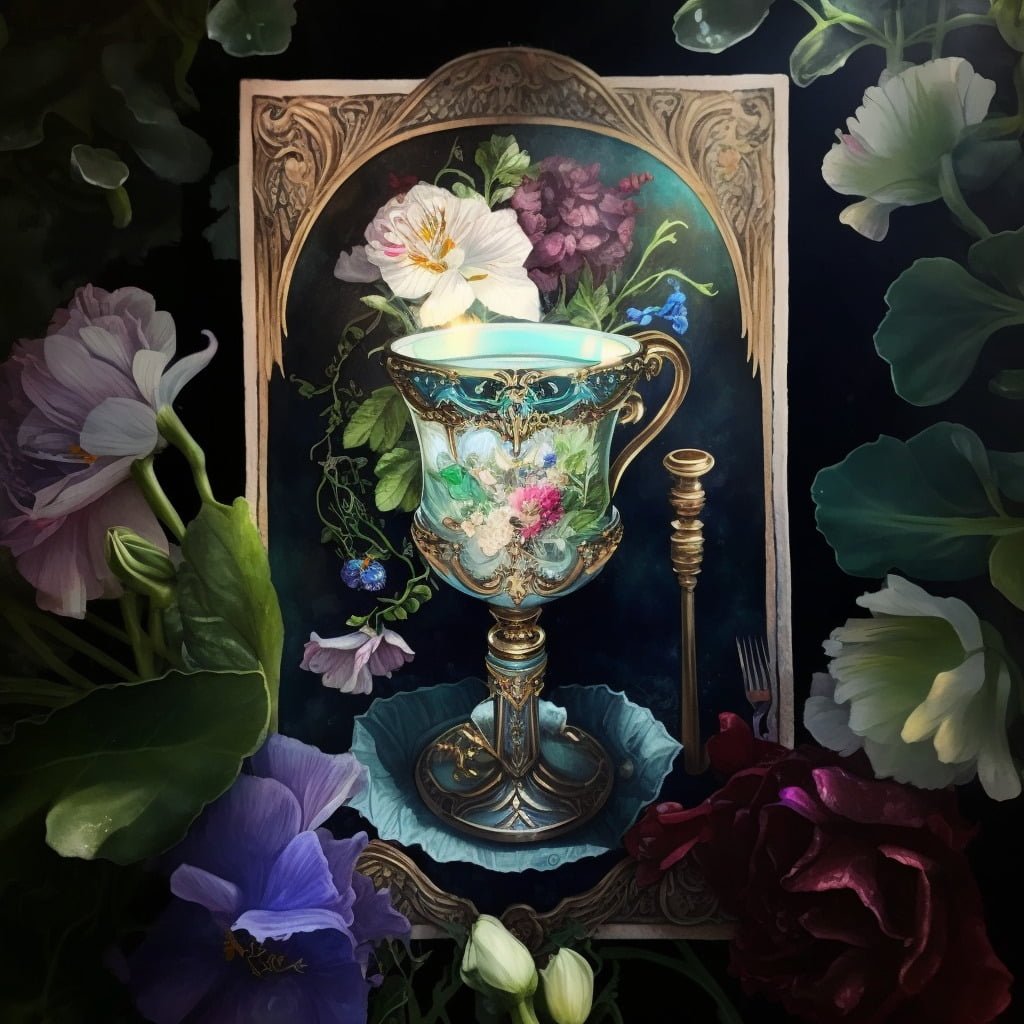 the ace of cups tarot card meaning suit of cups image by vanessa hylande