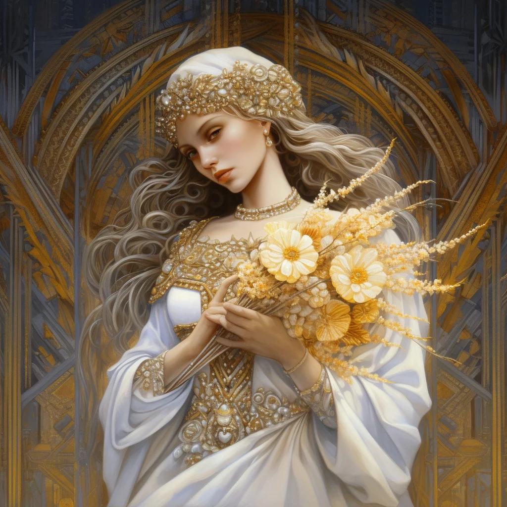 Virgo dates & traits, virgo zodiac sign, astrology, Virgo compatibility, Midjourney art by Vanessa Hylande